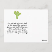 Carte postale Merci d'anniversaire mexicaine (Dos)