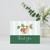 Carte Postale Merci d'aquarelle à l'envers (Debout devant)