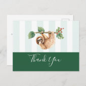 Carte Postale Merci d'aquarelle à l'envers (Devant / Derrière)