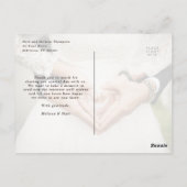 Carte Postale Merci d'aquarelle romantique Fleur sauvage (Dos)