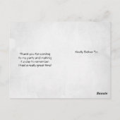 Carte Postale Merci d'aquarelle Russe Reindeer Boho (Dos)