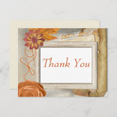 Carte Postale Merci d'automne (Devant / Derrière)