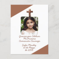 Merci d'avoir célébré ma première communion avec p