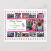 Carte postale Merci de 3 jours (Devant)