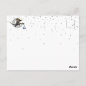 Carte Postale Merci de Baby shower Little Knight Dragon (Dos)