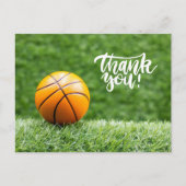 Carte Postale Merci de basket-ball (Devant)