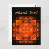 Carte postale Merci de bénédiction (Devant / Derrière)