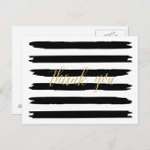 Carte postale Merci de brosse moderne (Devant / Derrière)