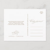 Carte postale Merci de calligraphie de Bourgogne r (Dos)