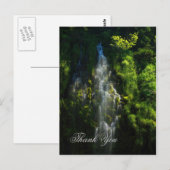 CARTE POSTALE MERCI DE CASCADE (Devant / Derrière)