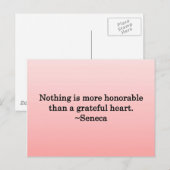 Carte Postale Merci de coeur (Devant / Derrière)