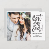 Carte postale Merci de couleur à modifier le meill (Devant / Derrière)