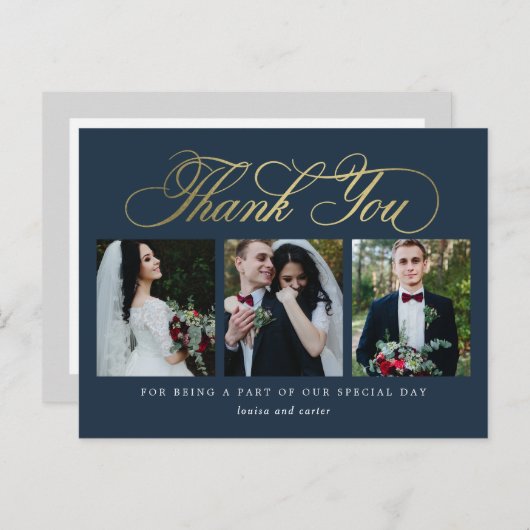 Carte postale Merci de couleur ÉDITABLE Script de  (Devant / Derrière)