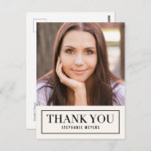 Carte Postale Merci DE COULEURS ÉDITABLES (Devant / Derrière)