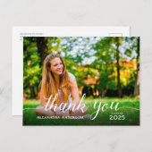 Carte Postale Merci de diplôme de  de la photo de script (Devant / Derrière)