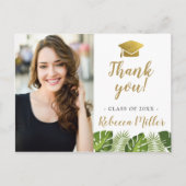 Carte postale Merci de diplôme tropical (Devant)