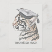 Carte postale Merci de diplôme unique (Devant)