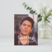 Carte Postale Merci de diplôme vintage superposition 1 (Debout devant)