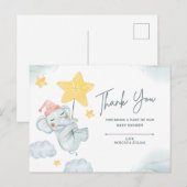 Carte Postale Merci de faire partie de notre fête de bébé  (Devant / Derrière)