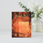 Carte postale Merci de fenêtre (Debout devant)