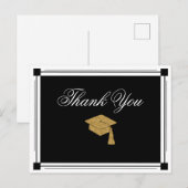 Carte Postale Merci de graduation Art Déco (Devant / Derrière)