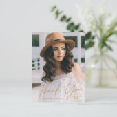 Carte Postale Merci de graduation de la photo de Script Gold mod (Debout devant)