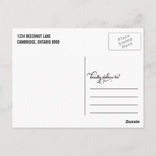 Carte postale Merci de graduation de script sophis (Dos)