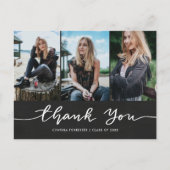 Carte Postale Merci de graduation du tableau de bord - Script ph (Devant)