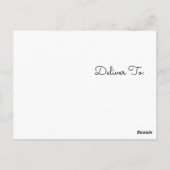 Carte Postale Merci de graduation en Parties scintillant argent  (Dos)