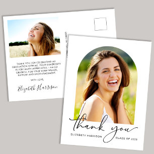 Carte Postale Merci de graduation photo Arch moderne