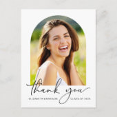 Carte Postale Merci de graduation photo Arch moderne (Devant)
