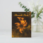 Carte postale Merci de jardin mystique (Debout devant)