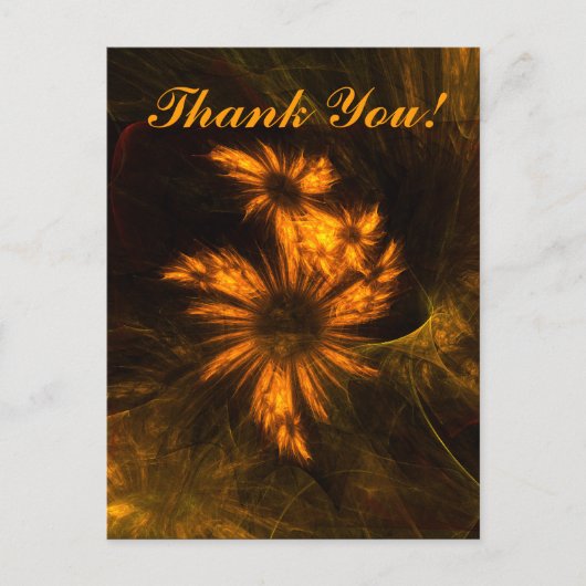 Carte postale Merci de jardin mystique (Devant)