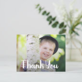 Carte postale Merci de la fête d'anniversaire de l (Debout devant)