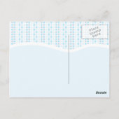 Carte postale Merci de la fête de la piscine - Fil (Dos)