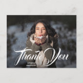 Carte Postale Merci de la graduation photo (Devant)