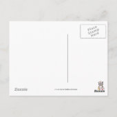 Carte postale Merci de l'infirmière de chat (Dos)