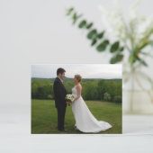 Carte Postale Merci de mariage (Debout devant)