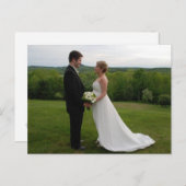 Carte Postale Merci de mariage (Devant / Derrière)