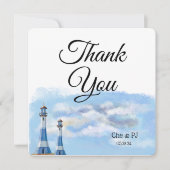 Carte postale Merci de mariage de plage (Devant)