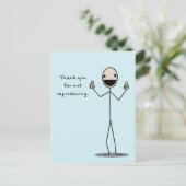 Carte Postale Merci De Ne Pas Reproduire (Debout devant)