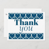 Carte Postale Merci de Noël des Fêtes modifiables (Devant / Derrière)