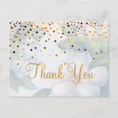 Carte Postale Merci de Parties scintillant or tendance peu coûte (Devant)