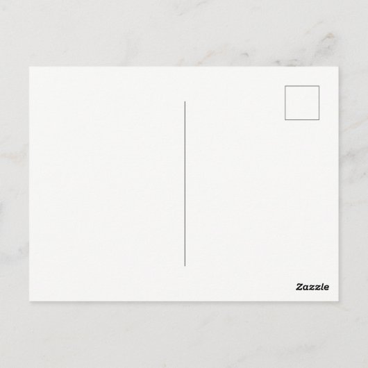 Carte Postale Merci de plume (Dos)