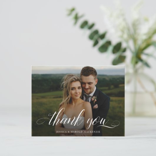 Carte postale Merci de script (Debout devant)