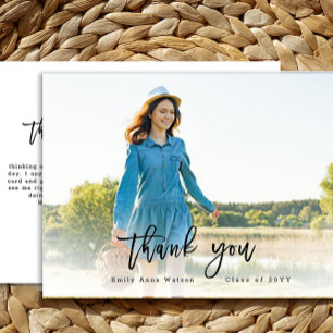 Carte postale Merci de script