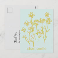 Merci de soutenir mon entreprise de camomille