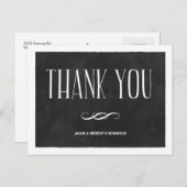 Carte Postale Merci de tableau de bord (Devant / Derrière)