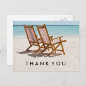 Carte Postale Merci de transats (Devant / Derrière)