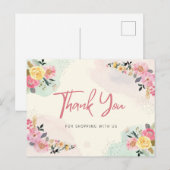 Carte Postale Merci de votre achat  (Devant / Derrière)